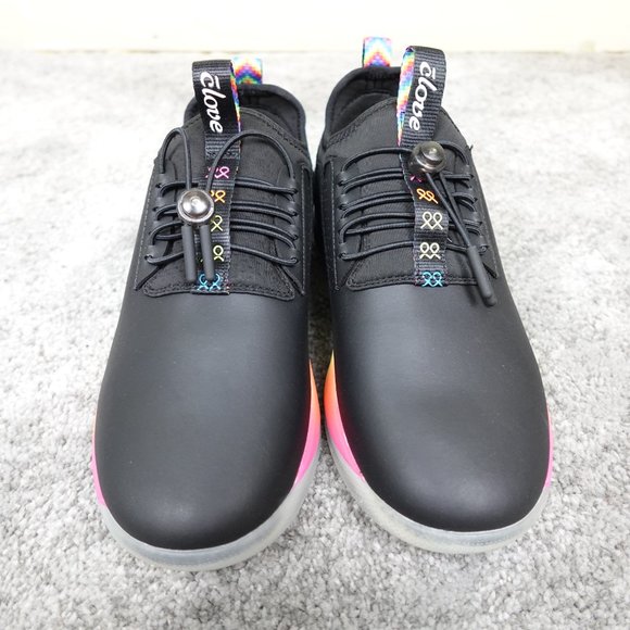 Clove Classic Shoes Womens Sneakers Work Black Rainbow Nursing Running Walking - Picture 3 of 14